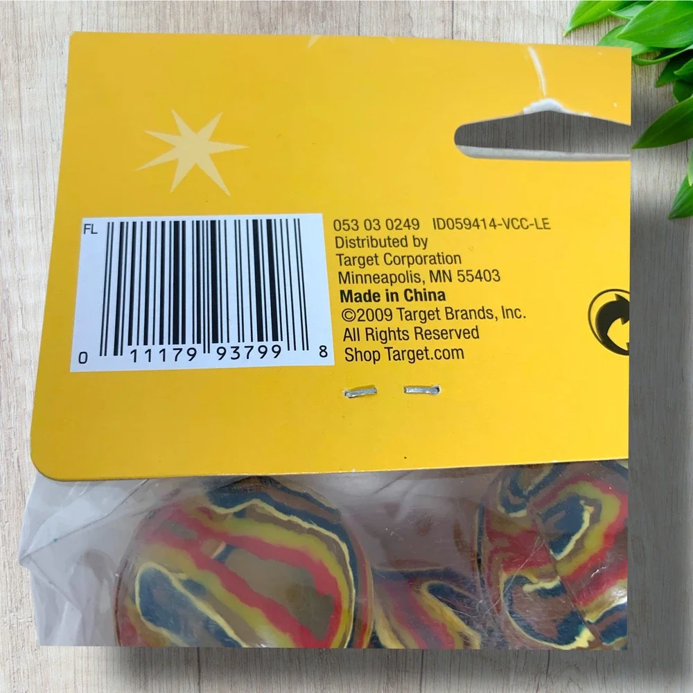 NEW Bouncy Balls 12 Pack Party Favors Marbleized Party Like Crazy Target 2008
